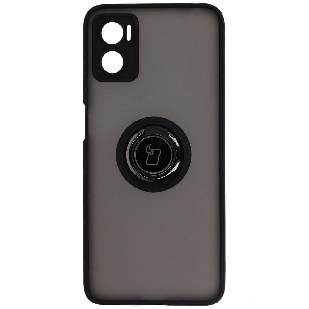 Bizon Case Hybrid Ring Motorola Moto E22 / E22i rauchig mit einem schwarzen Rahmen - 2