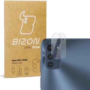 Bizon Glaslinse Motorola Moto E32 / E32s [2 PACK]
