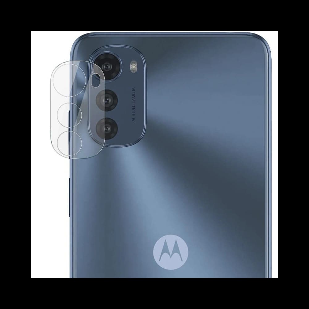 Bizon Glass Lens Motorola Moto E32 / E32s [2 PACK] - 3