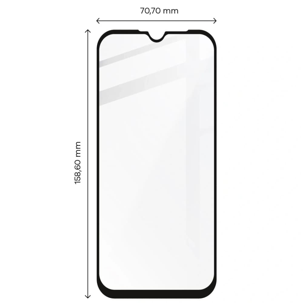 Bizon Glass Edge Moto G10 / G20 / G30 / G9 Play black - 2