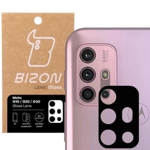 Bizon Glaslinse Moto G10/ G20/ G30 [2 PACK]