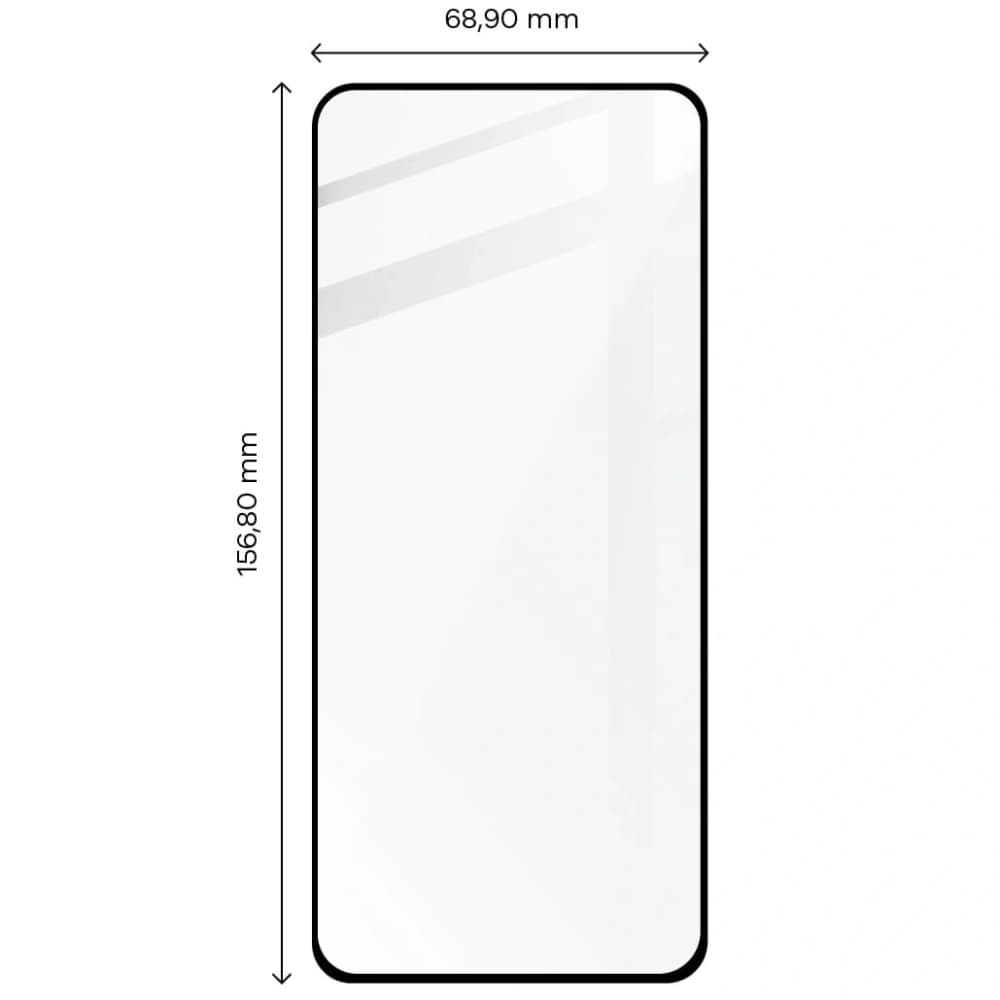 BIZON Edge 2 2x screen glass + camera glass Moto G13/G23 4G - 2