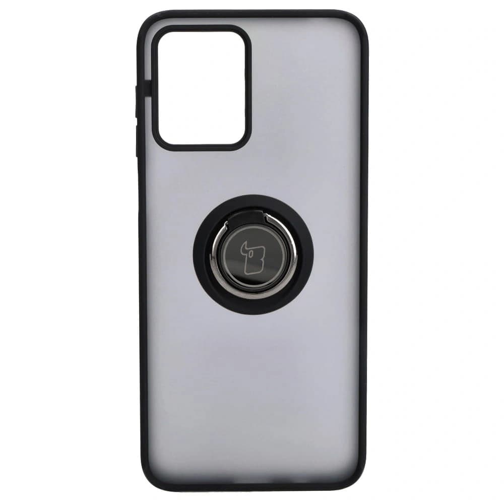 Bizon Case Hybrid Ring Motorola Moto G13 / G23 / G53 5G smoky with a black frame - 2