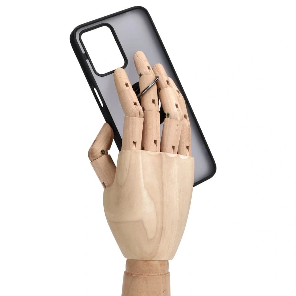 Bizon Case Hybrid Ring Motorola Moto G13 / G23 / G53 5G smoky with a black frame - 8