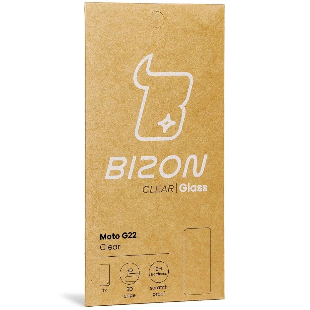 Bizon Glas Klar Motorola Moto G22 - 9