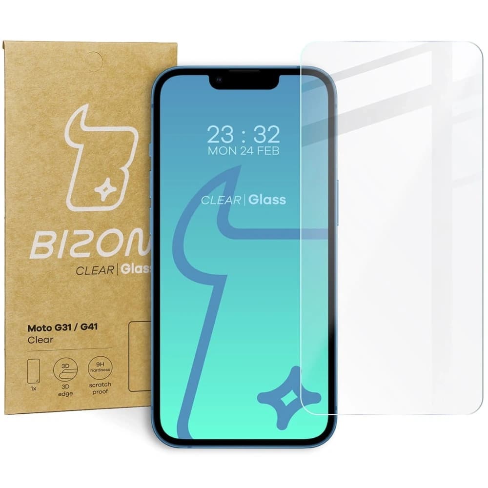 Bizon Glas klar Motorola Moto G31 / G41 - 1