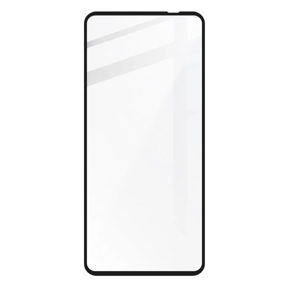 Bizon Glass Edge gehärtetes Glas - [2 PACK] + Linsenschutz Moto G51 5G schwarz - 4