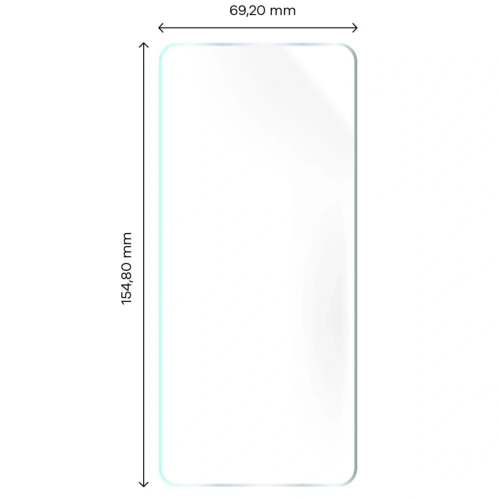 Folia hydrożelowa na ekran Bizon Glass Hydrogel Moto G62 5G [2 PACK] - 2