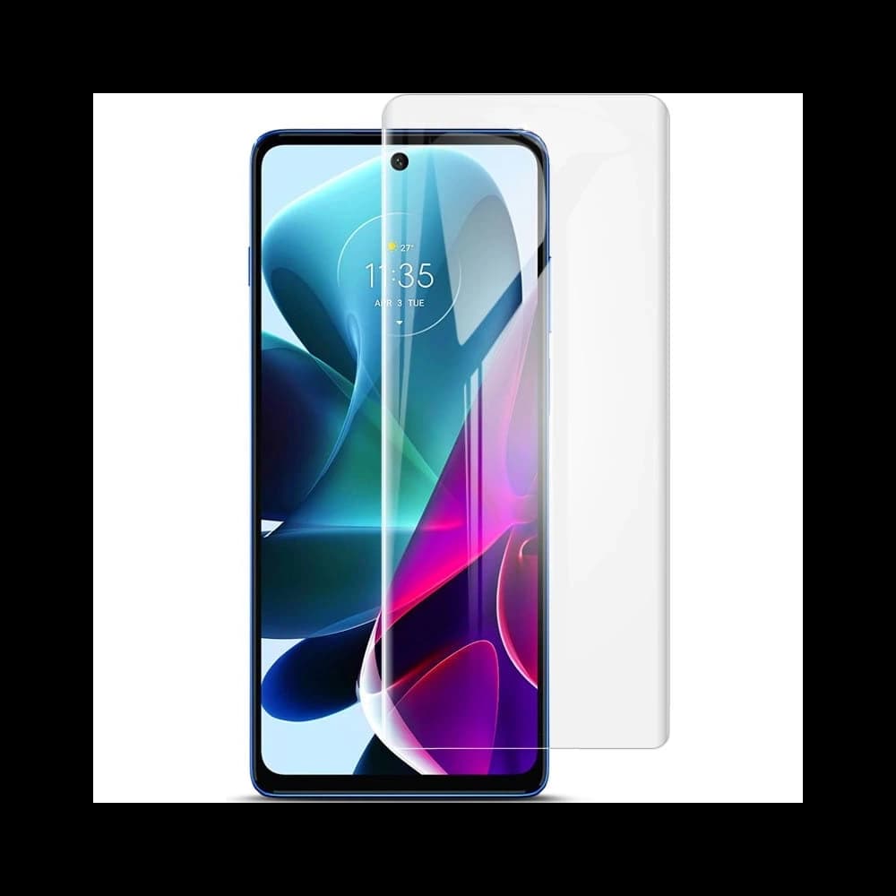 Folia hydrożelowa na ekran Bizon Glass Hydrogel Moto G62 5G [2 PACK] - 5