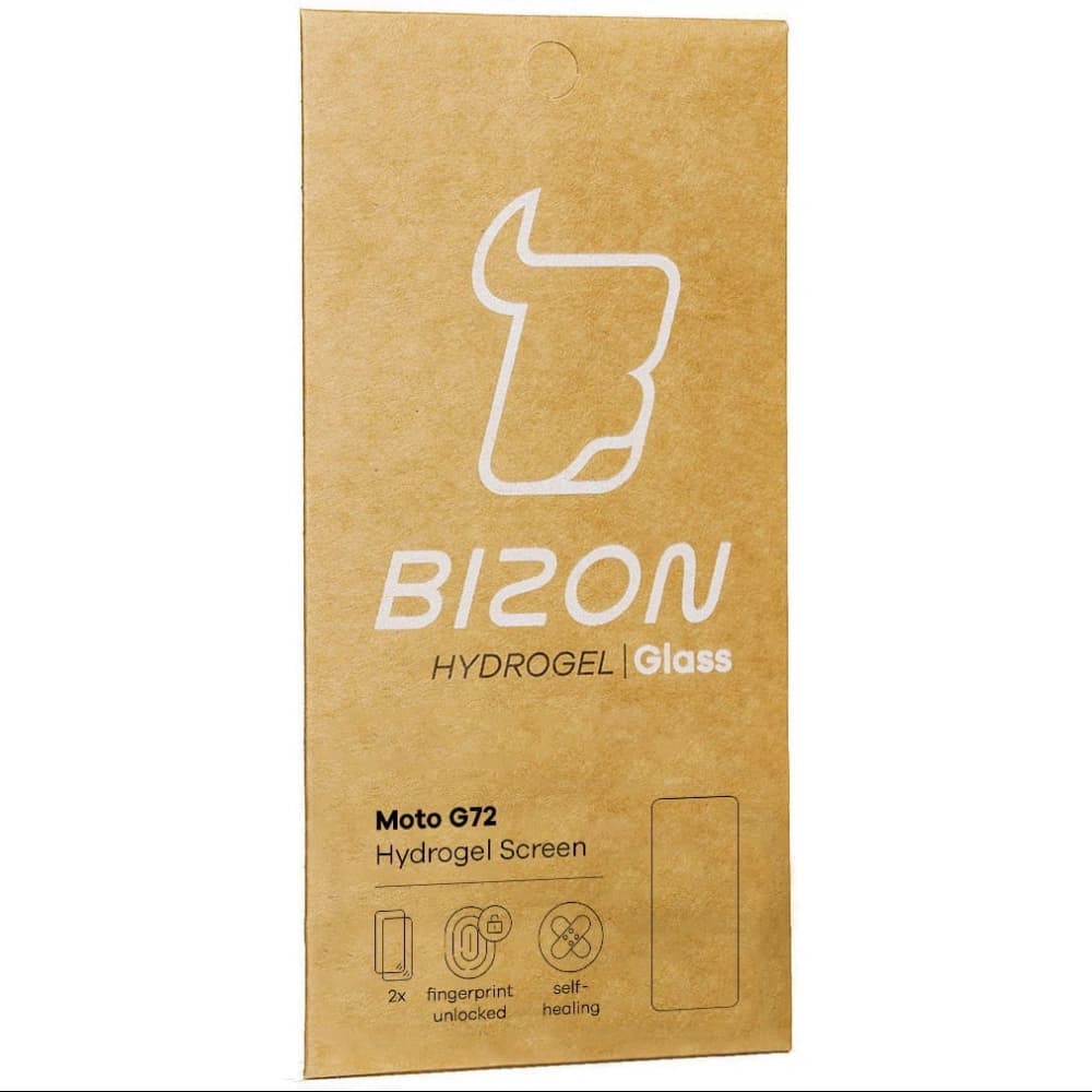 Bizon Glass Hydrogel Moto G72 [2 PACK] - 10