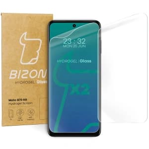 Bizon Glass Hydrogel Moto G73 [2 PACK]