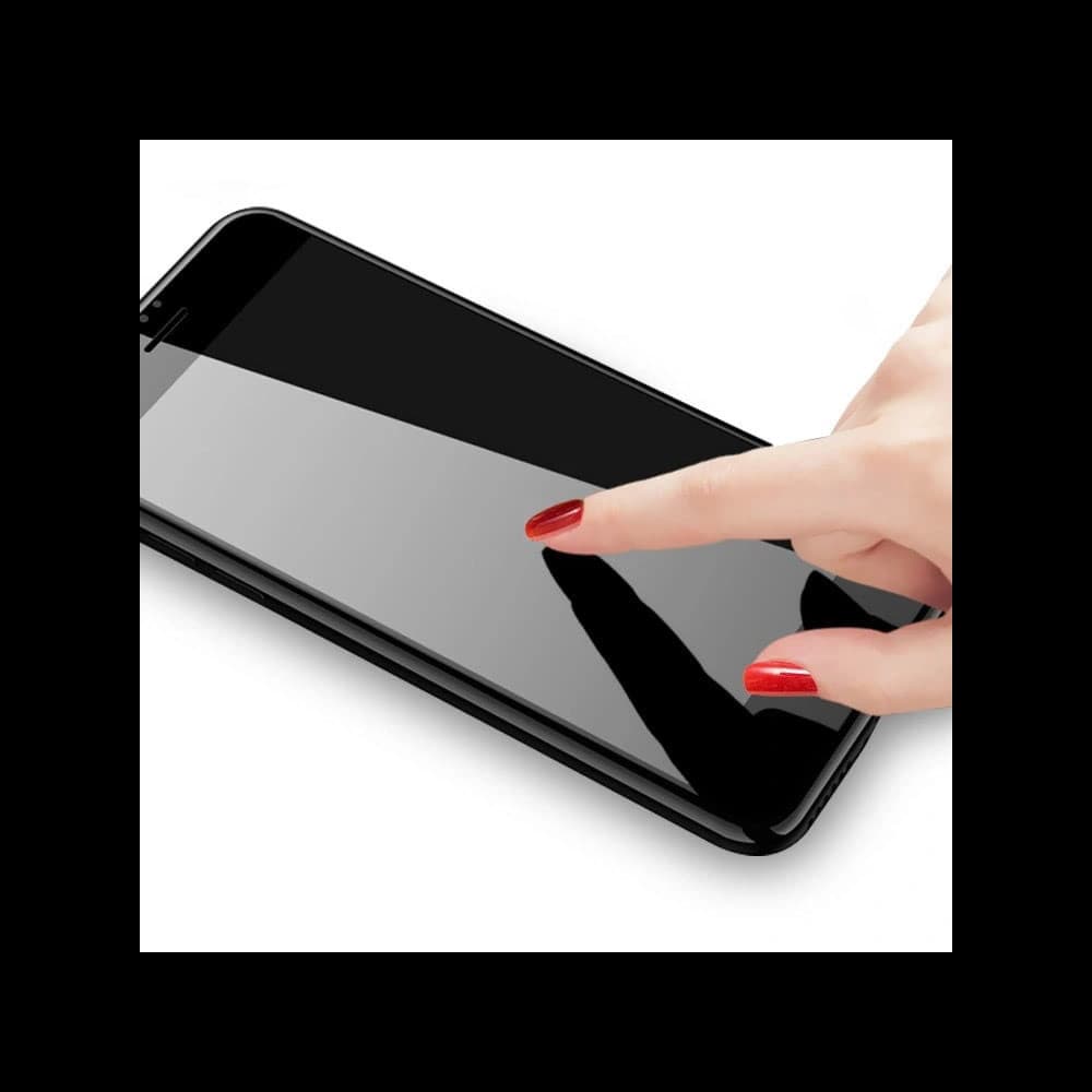 Bizon Glas Rand Oppo A31 schwarz - 5