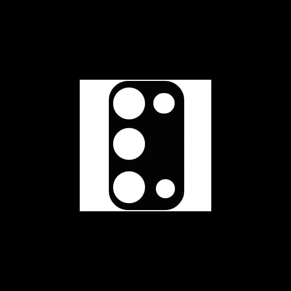 Bizon Glas Edge gehärtetes Glas - [2 PACK] + Linsenschutz Oppo A54 5G / A74 5G schwarz - 7