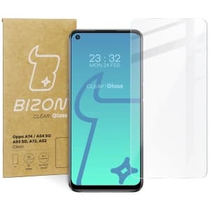 Bizon Glas Klar für Oppo A52 / A72 / A54 5G / A74 5G / A93 5G