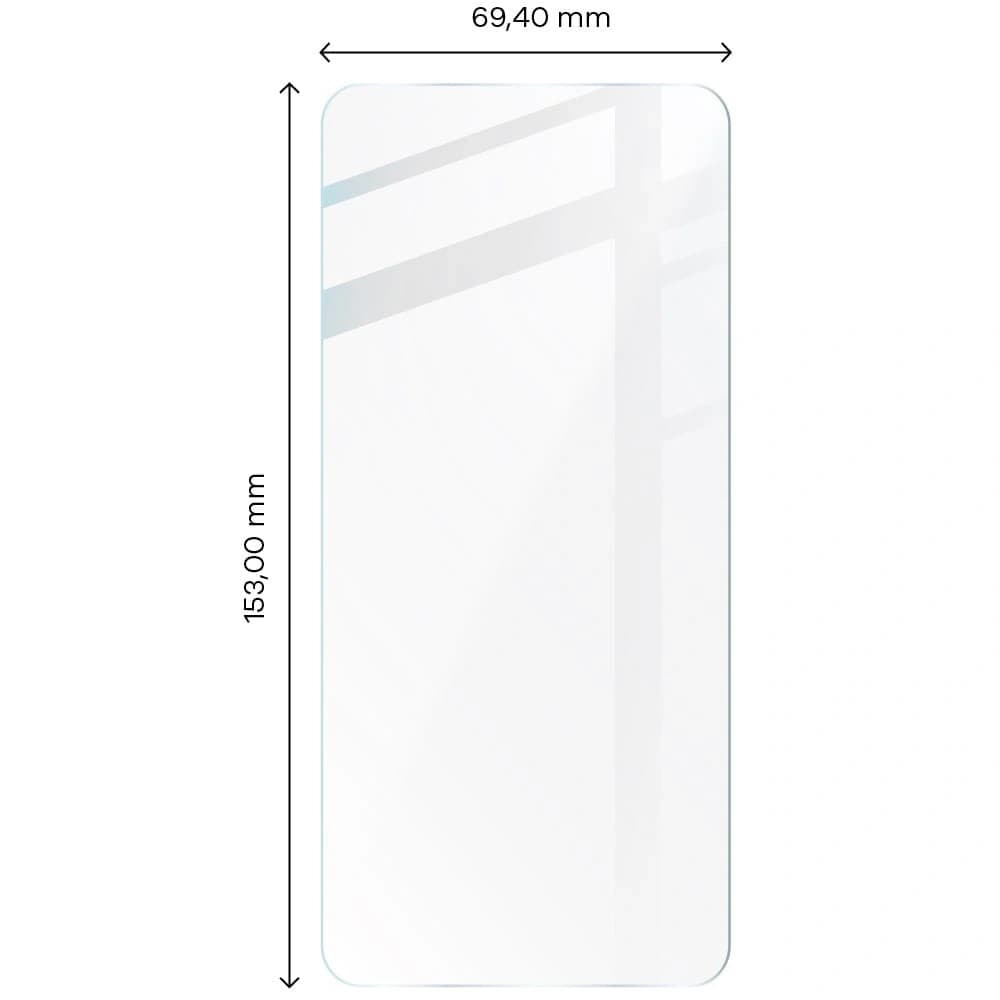 Bizon Glas Klar für Oppo A52 / A72 / A54 5G / A74 5G / A93 5G - 2