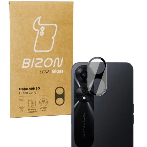 Bizon Glass Lens Oppo A98 [2 PACK]