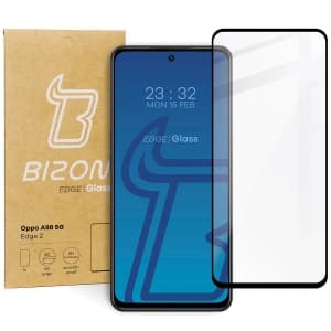 Bizon Glass Edge 2 Oppo A98 schwarz