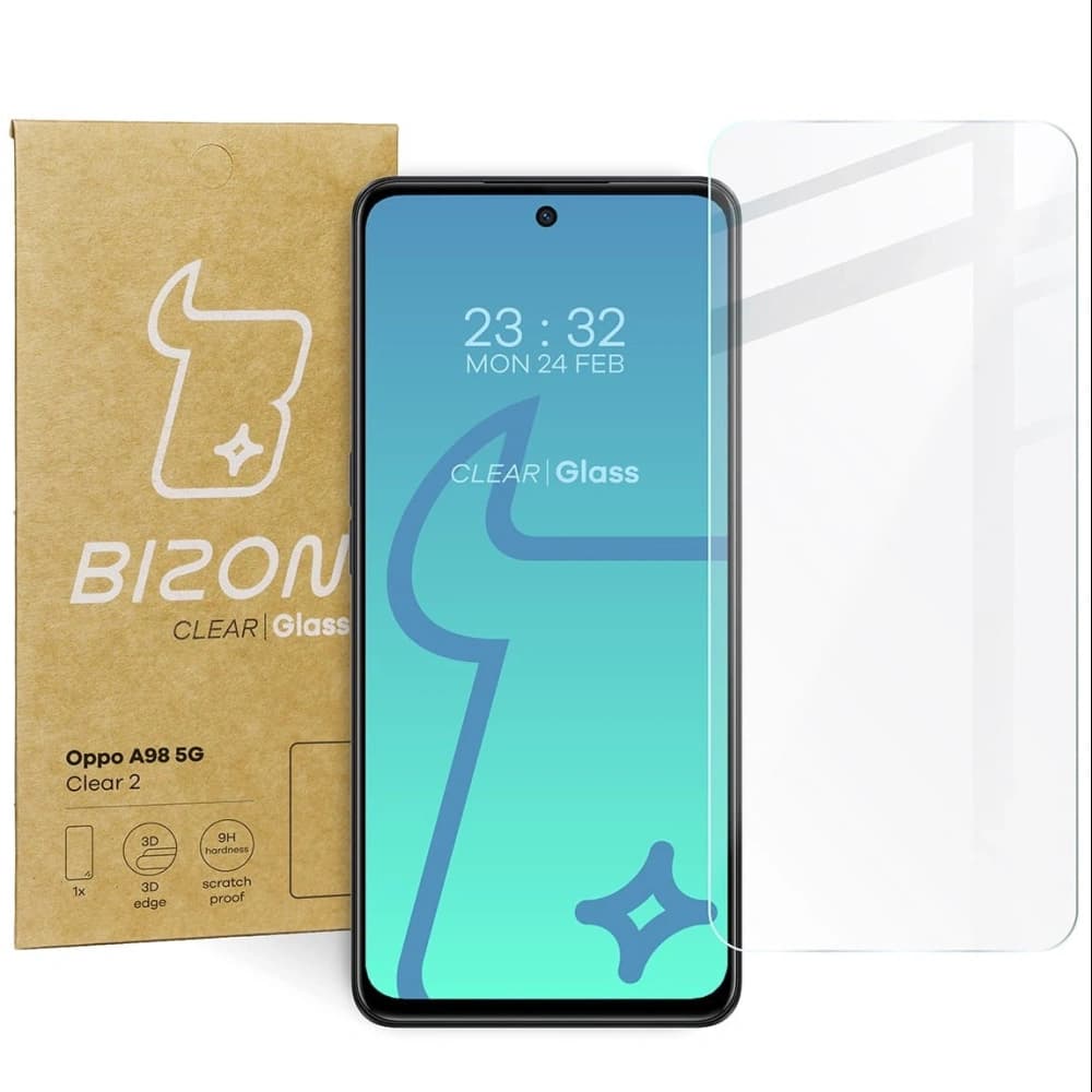 Bizon Glass Clear 2 Oppo A98 - 1