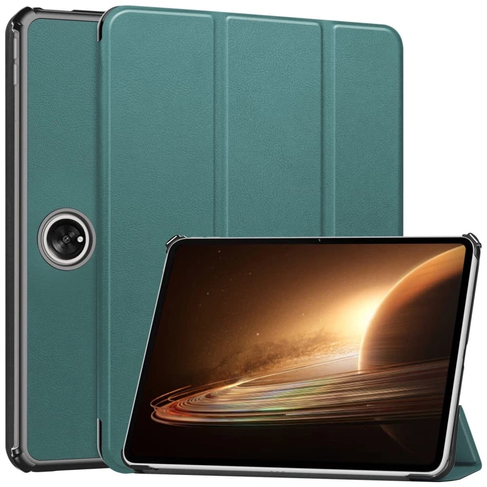 Bizon Case Tab Croc Oppo Pad 2 / OnePlus Pad dark green - 1