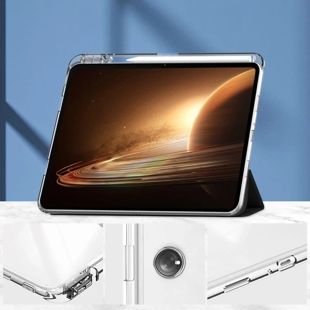 Bizon Case Tab Clear Satin Oppo Pad 2 / OnePlus Pad schwarz - 3