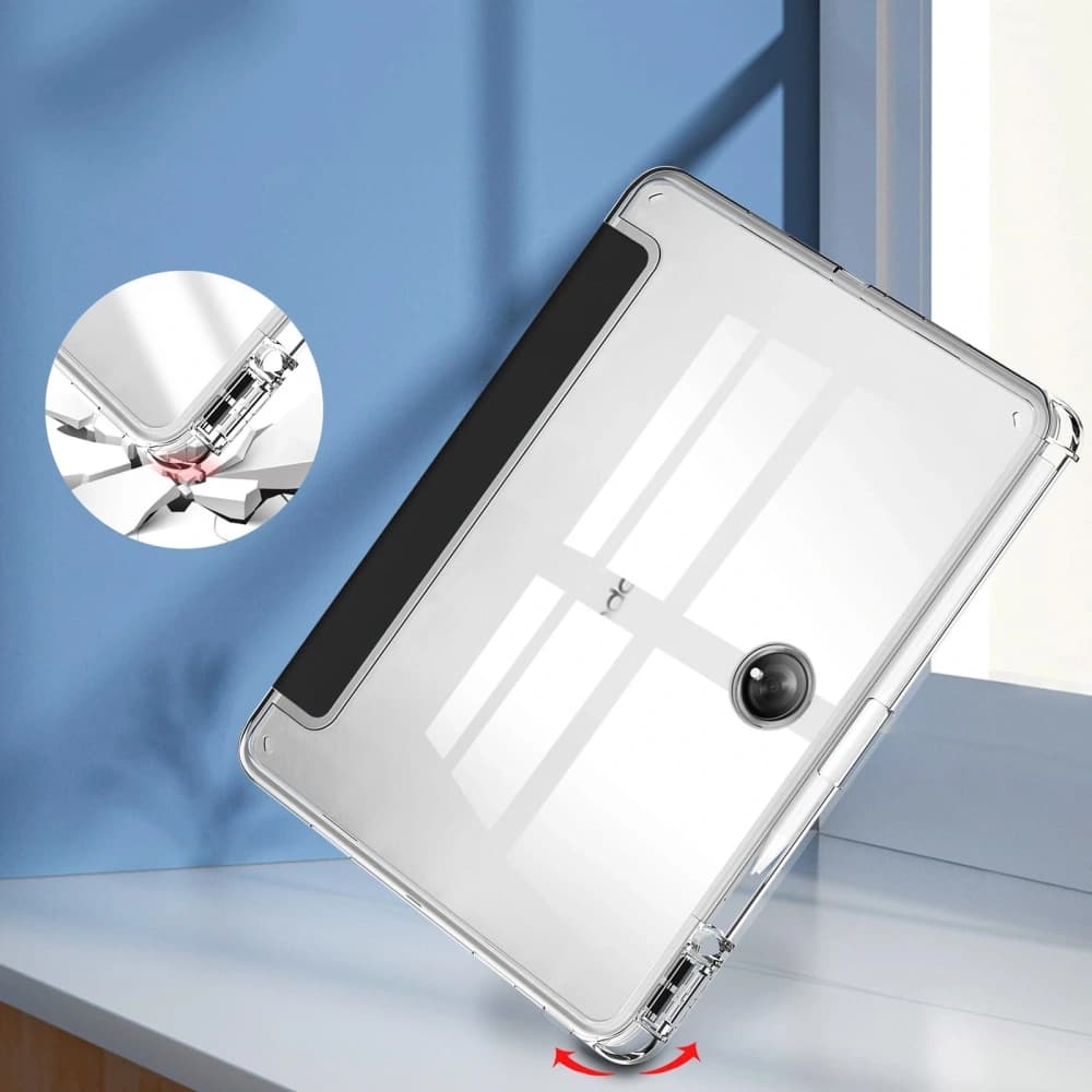 Bizon Case Tab Clear Satin Oppo Pad 2 / OnePlus Pad schwarz - 6