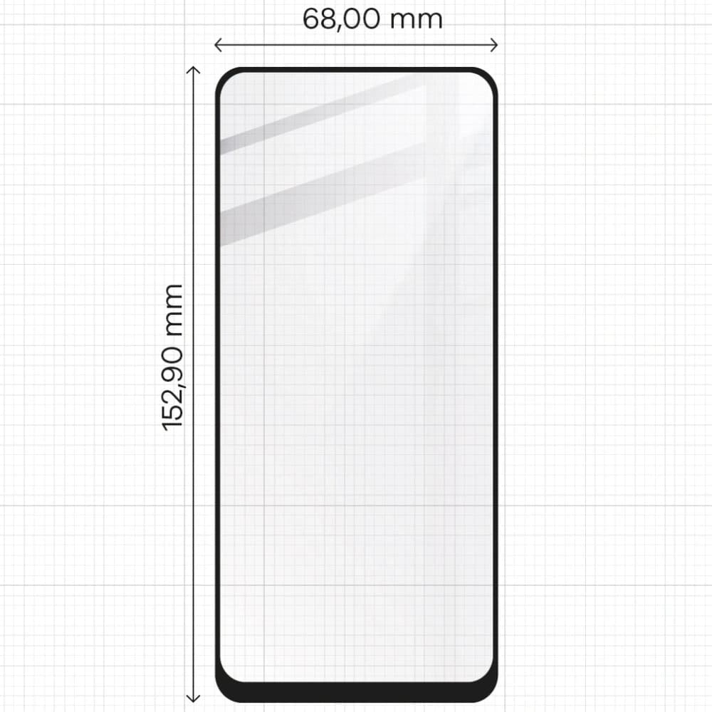 Bizon Glass Edge Oppo Reno 5 5G black - 2