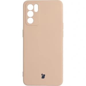 Bizon Case Silikon Oppo Reno 6 5G hellrosa