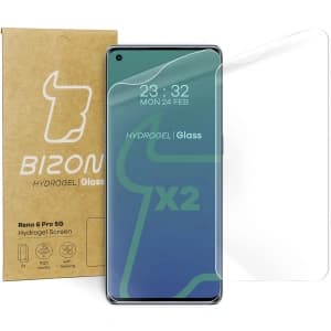 Bizon Glass Hydrogel Reno 6 Pro 5G [2 PACK]