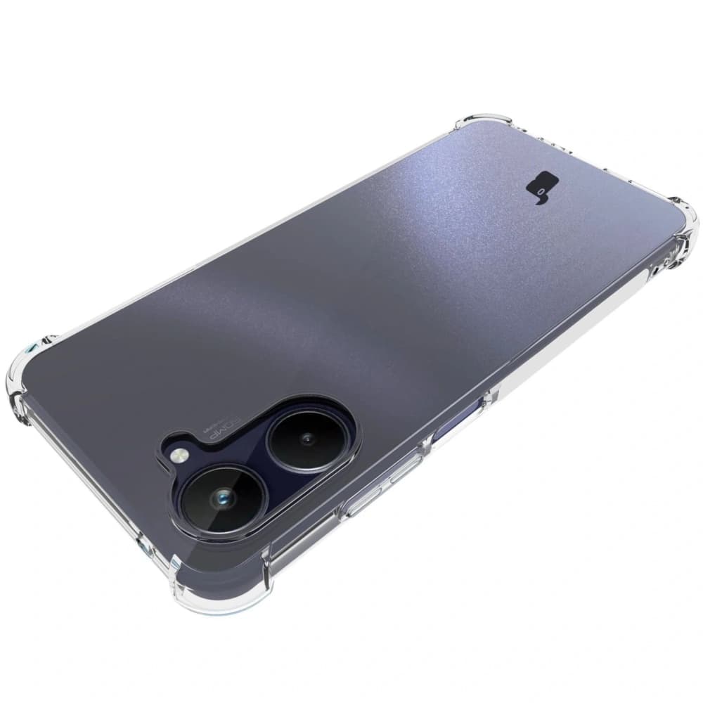 Bizon Case Clear Pack case + 2x screen glass Realme 10 4G clear - 6