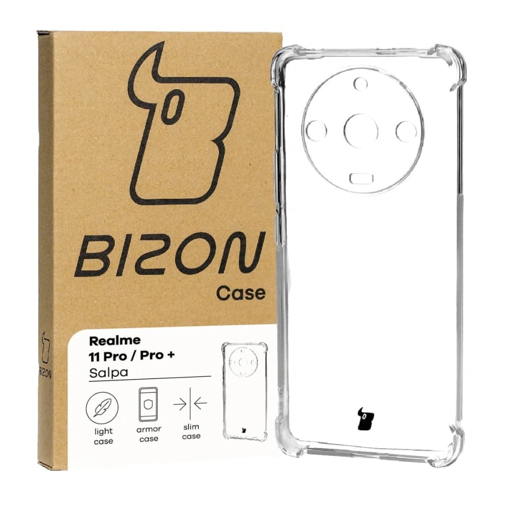 Bizon Case Salpa für Realme 11 Pro / 11 Pro+ klar - 1