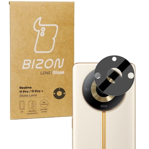 Bizon Glass Lens Realme 11 Pro/11 Pro + [2 PACK]