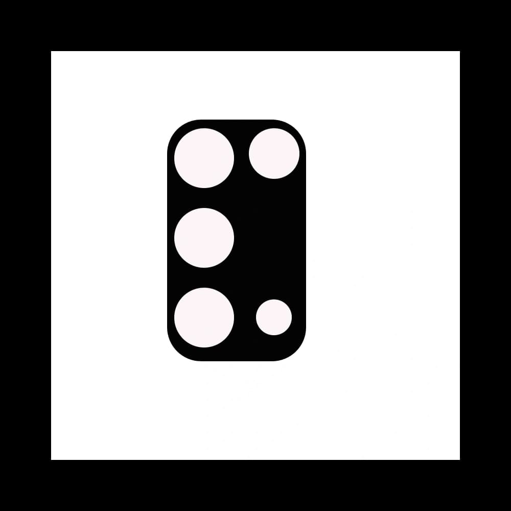 Bizon Glass Lens Realme 7 Pro [2 PACK] - 5