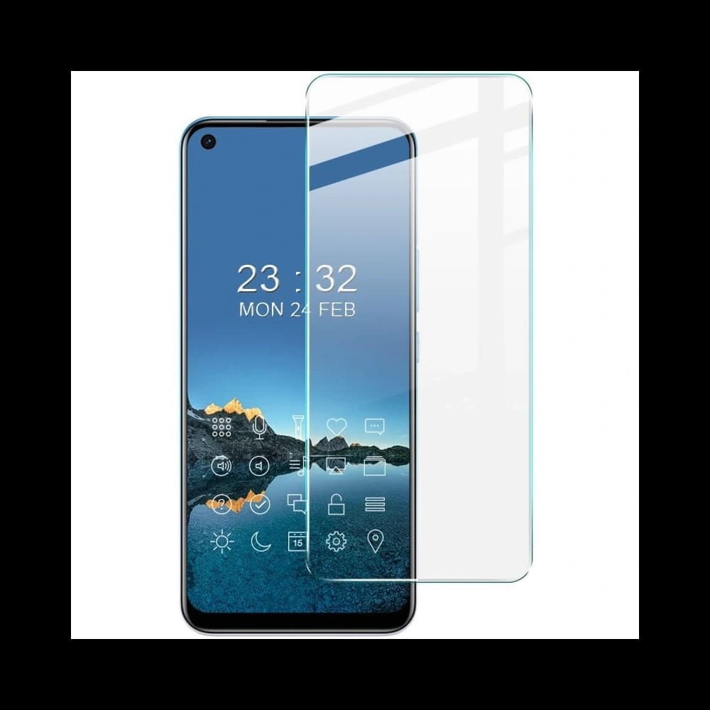 Bizon Glass Clear tempered glass - 3 pcs. + lens glass Realme 8 / 8 Pro - 6