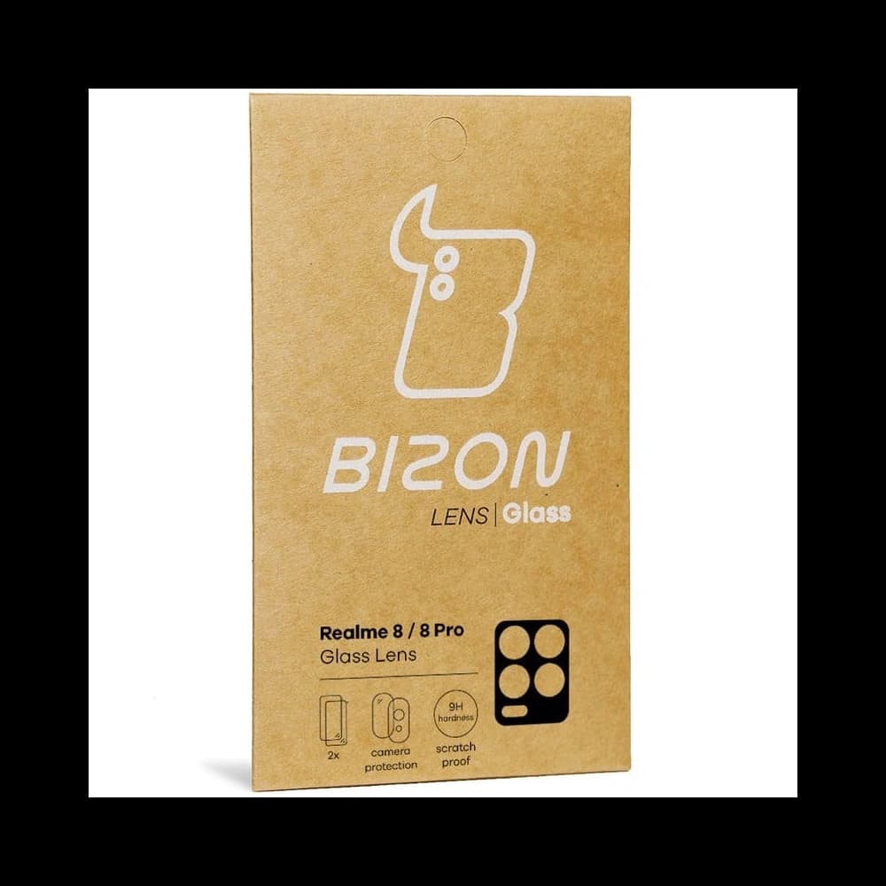 Bizon Glass Lens Realme 8 4G / 8 Pro [2 PACK] - 6