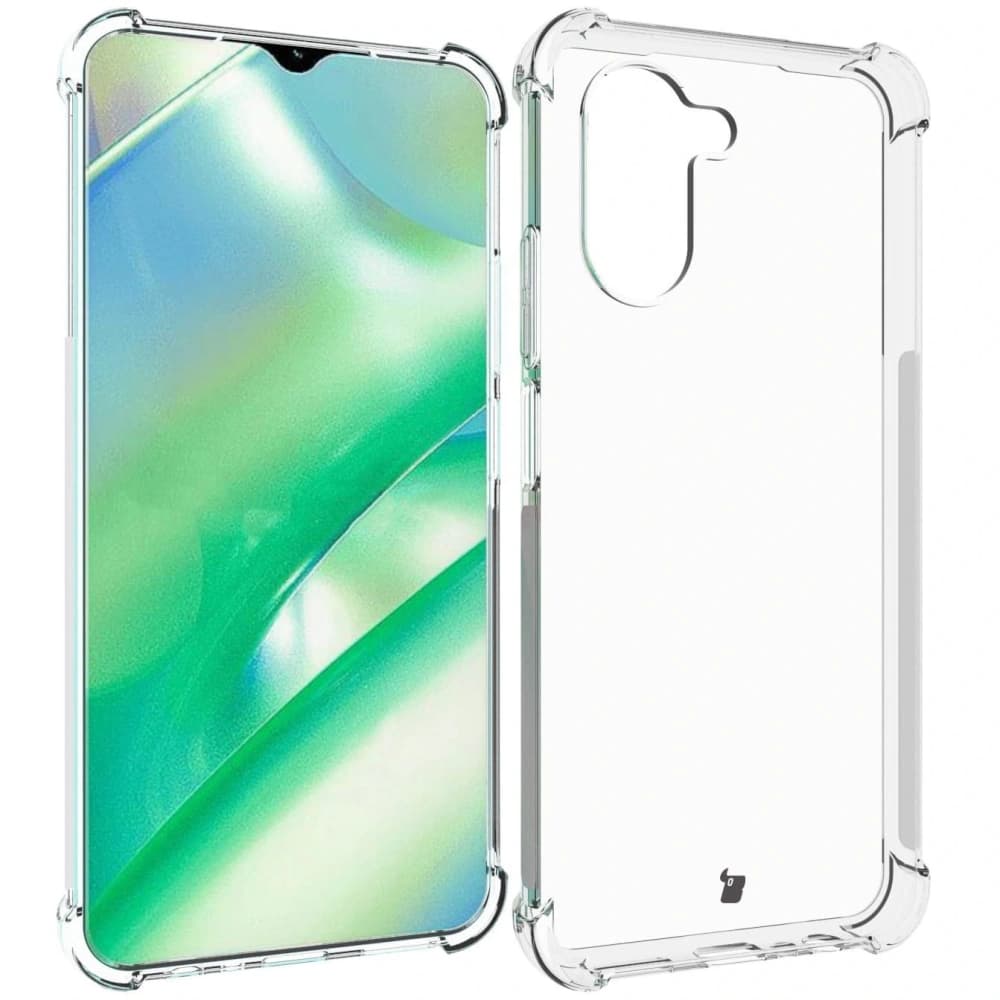 Bizon Case Clear Pack Hülle + 2x Bildschirmglas für Realme C33 klar - 3
