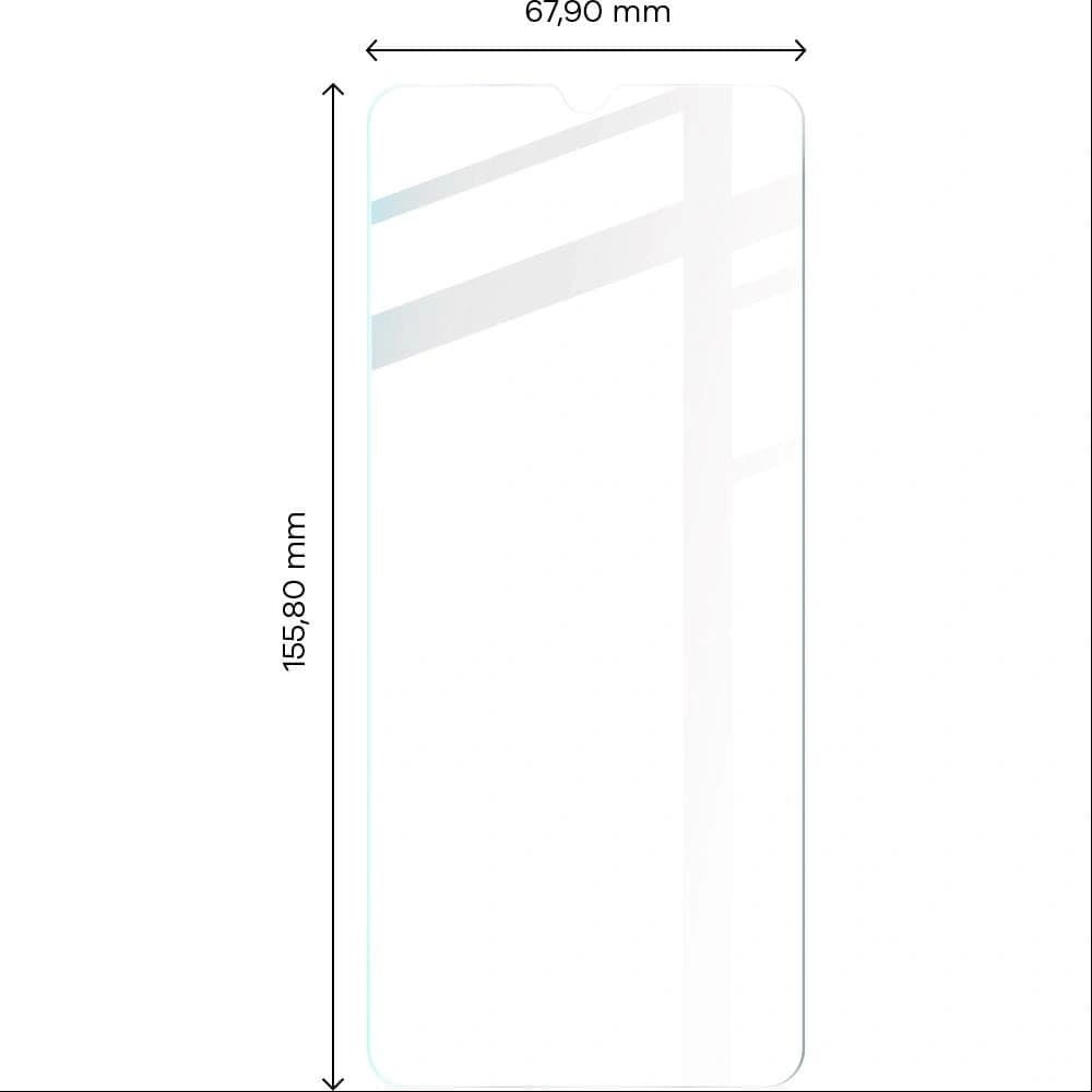 BIZON Clear 2 3x Bildschirmglas + Kameraglas für Realme C33 - 2