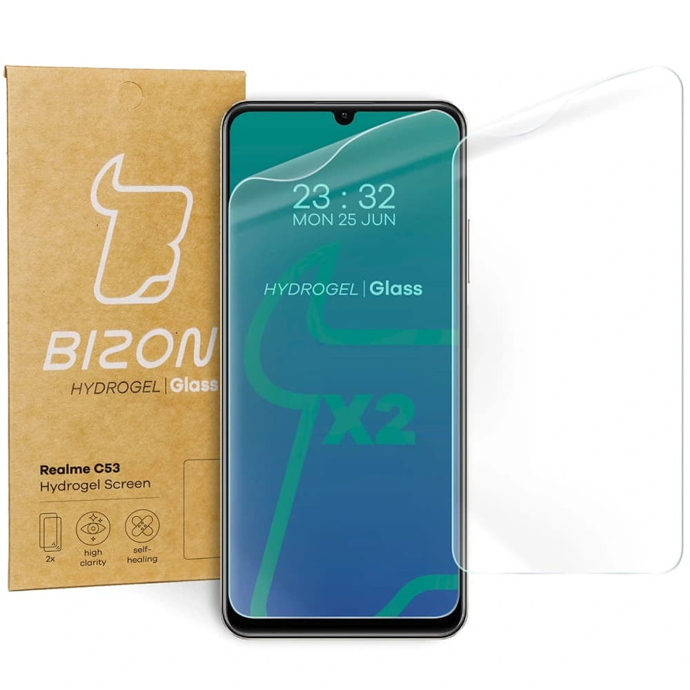 Bizon Glass Hydrogel Realme C53 / Note 50 [2 PACK] - 1