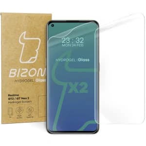 Bizon Glass Hydrogel Realme GT 2 / GT Neo 2 / GT Neo 3T [2 PACK]