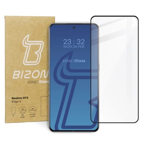 Bizon Glass Edge 2 Realme GT3 black