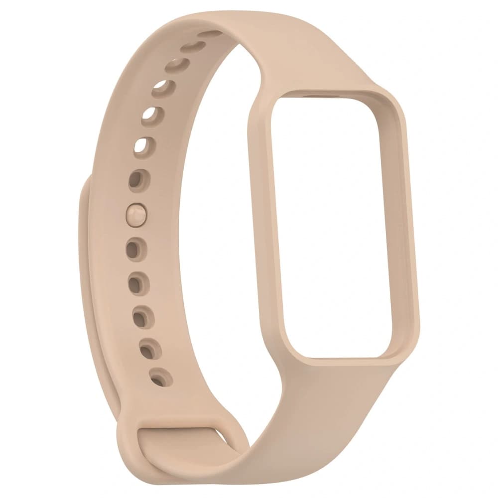 Bizon Strap + Case Watch Dots Xiaomi Redmi Smart Band 2 / Xiaomi Mi Band 8 Active light pink - 4