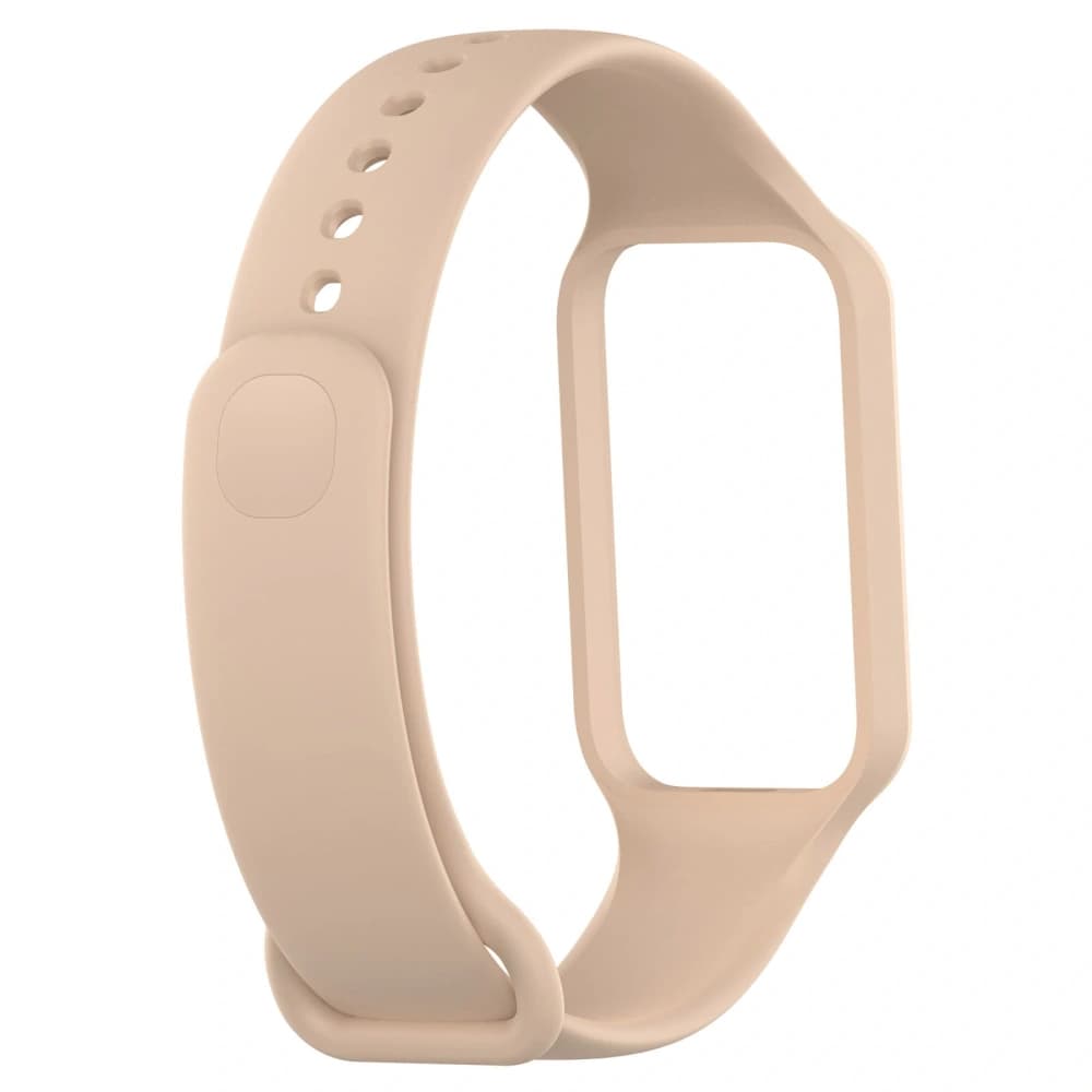 Bizon Strap + Case Watch Dots Xiaomi Redmi Smart Band 2 / Xiaomi Mi Band 8 Active light pink - 5