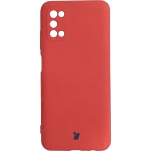 Etui Bizon Case Silicone do Samsung Galaxy A03S ciemny róż