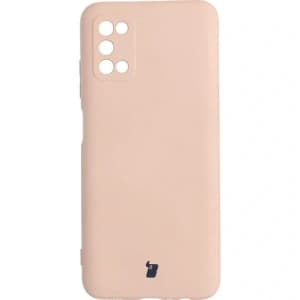 Etui Bizon Case Silicone do Samsung Galaxy A03S jasnoróżowe