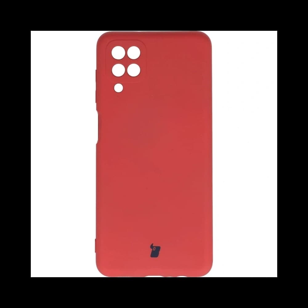 Bizon Case Silicone Samsung Galaxy A12 / M12 dark pink - 1