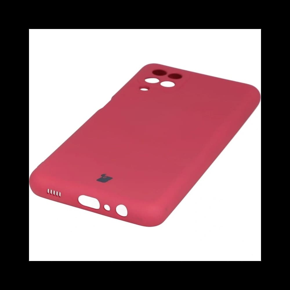 Bizon Case Silicone Samsung Galaxy A12 / M12 dark pink - 2