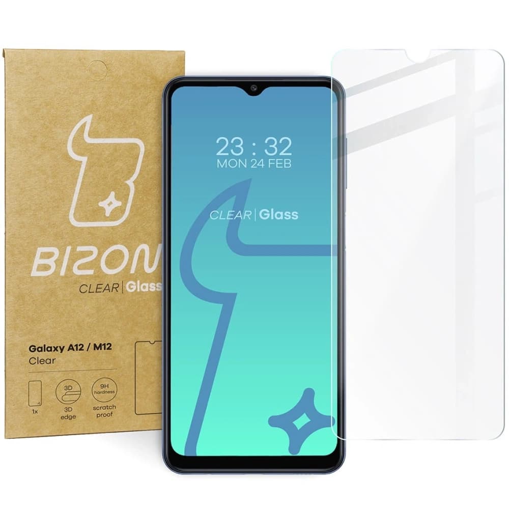 Bizon Glass Clear Samsung Galaxy A12 / M12 - 1