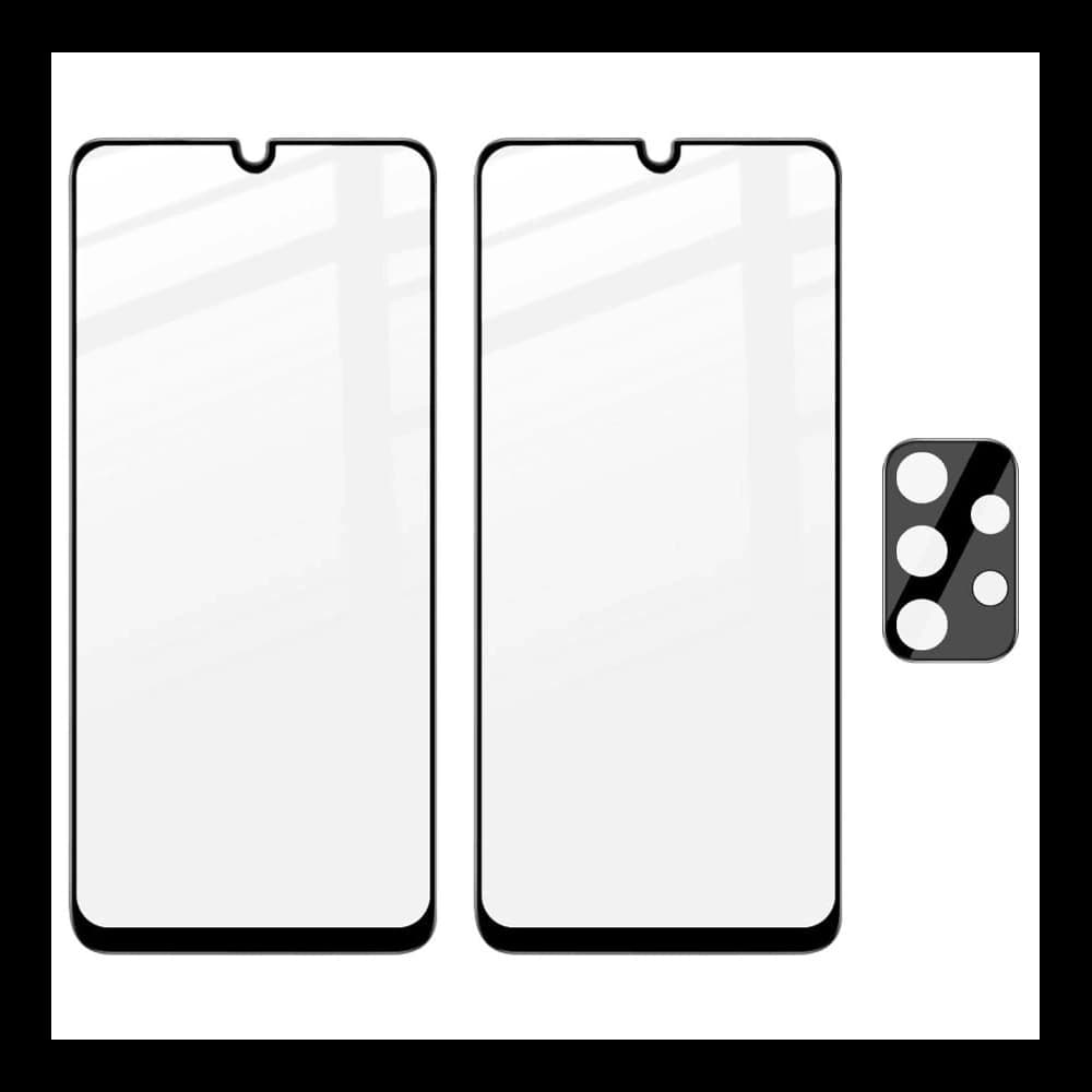 Bizon Glass Edge tempered glass - [2 PACK] + lens protection Samsung Galaxy A13 4G black - 5