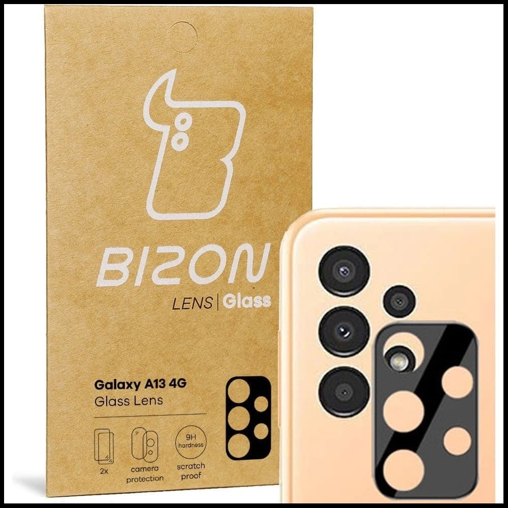 Bizon Glass Lens Samsung Galaxy A13 4G [2 PACK] - 1