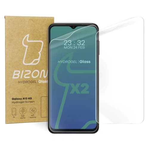 Bizon Glass Hydrogel Samsung Galaxy A13 4G [2 PACK]