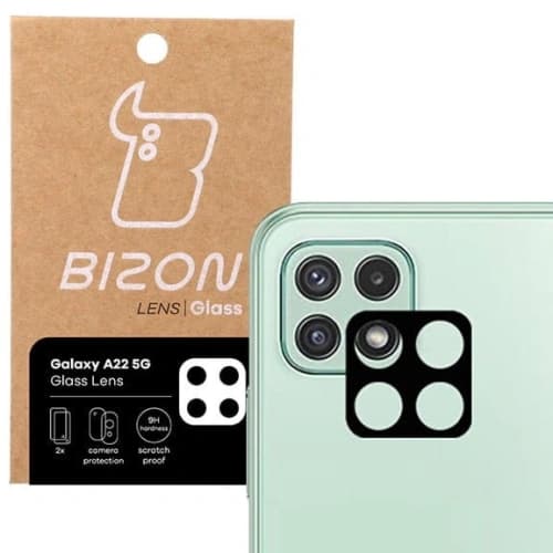 Bizon Glaslinse Samsung Galaxy A22 5G [2 PACK]